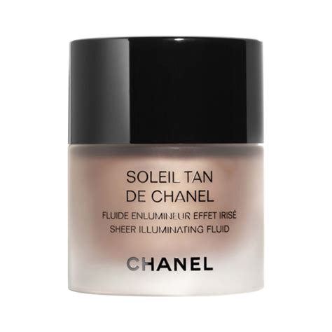 soleil tan de chanel sheer illuminating fluid sunkissed|Chanel highlighting fluid sunkissed.